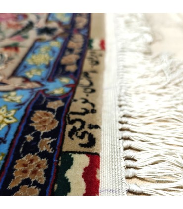 Tapete Persa Isfahan Assinado pelo Mestre Taryak Chi - Design Exclusivo - 138x220 cm